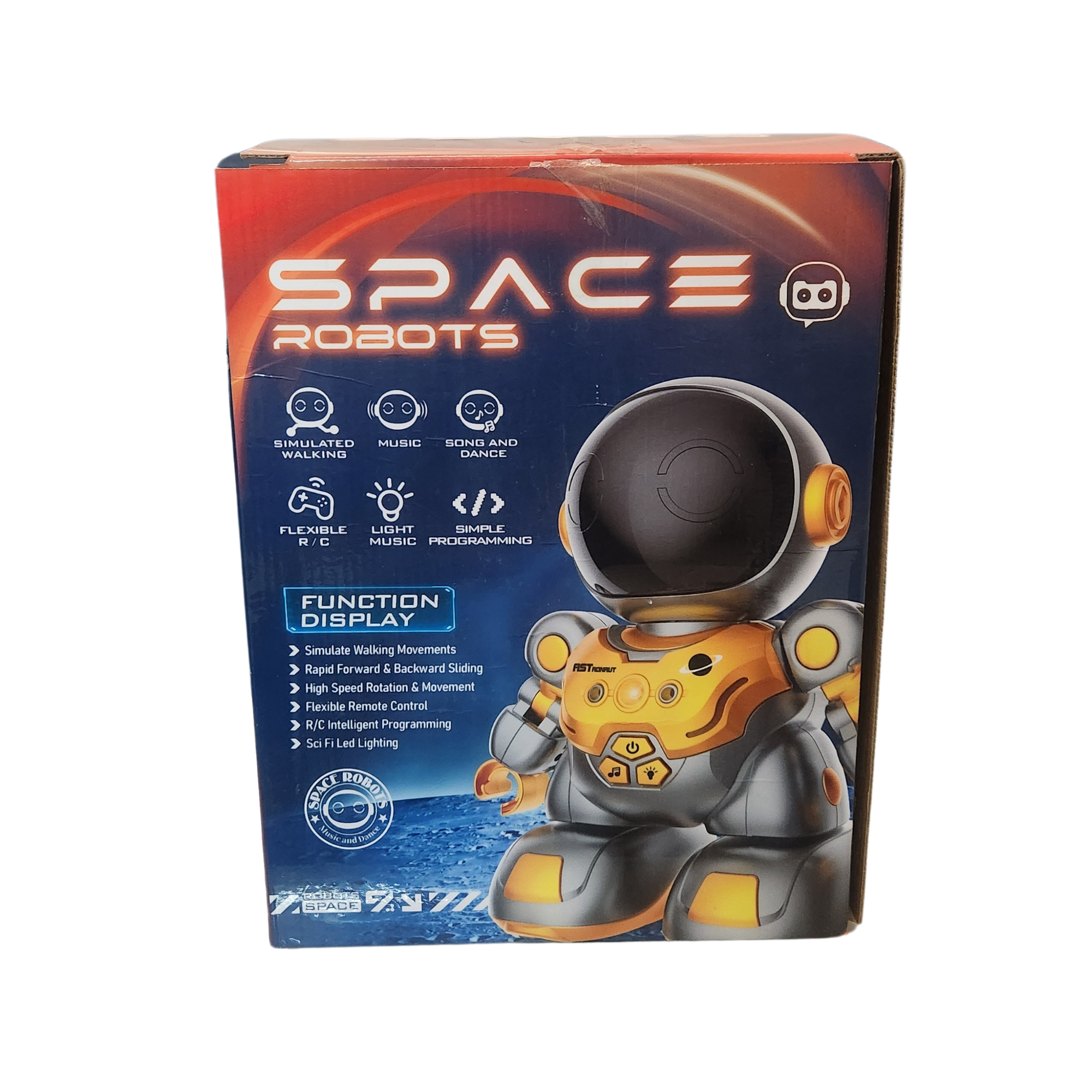 Remote Control  Space Robot Toy | Lights, Music & Dance | for Kids 3+