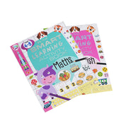 Early Learners: Smart Learning English & Math Activity Book Combo – Fun & Educational!
