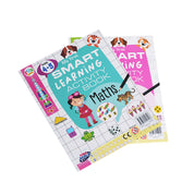 Early Learners: Smart Learning English & Math Activity Book Combo – Fun & Educational!