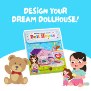 First Jiggle Make Your Own 3D Dollhouse Kit – Build, Decorate & Play!