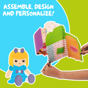First Jiggle Make Your Own 3D Dollhouse Kit – Build, Decorate & Play!