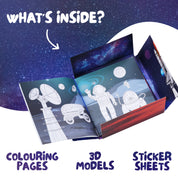 First Jiggle Space Explorer 3D Activity Book – Fun & Educational Space Adventure!