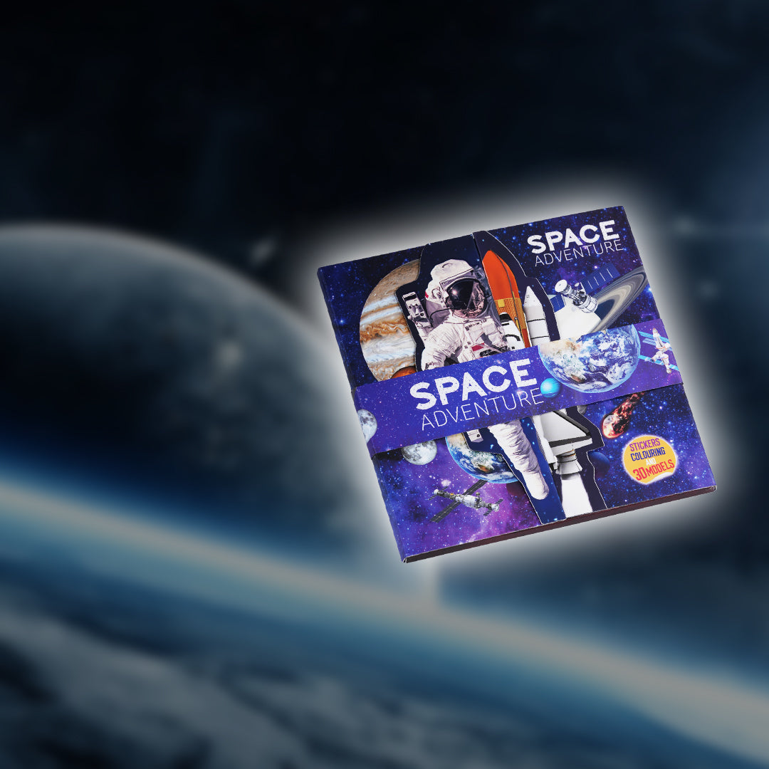 First Jiggle Space Explorer 3D Activity Book – Fun & Educational Space Adventure!