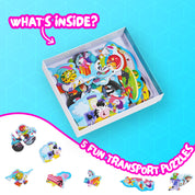 First Jiggle Early Learning Puzzles: Transport – Fun & Educational Play!