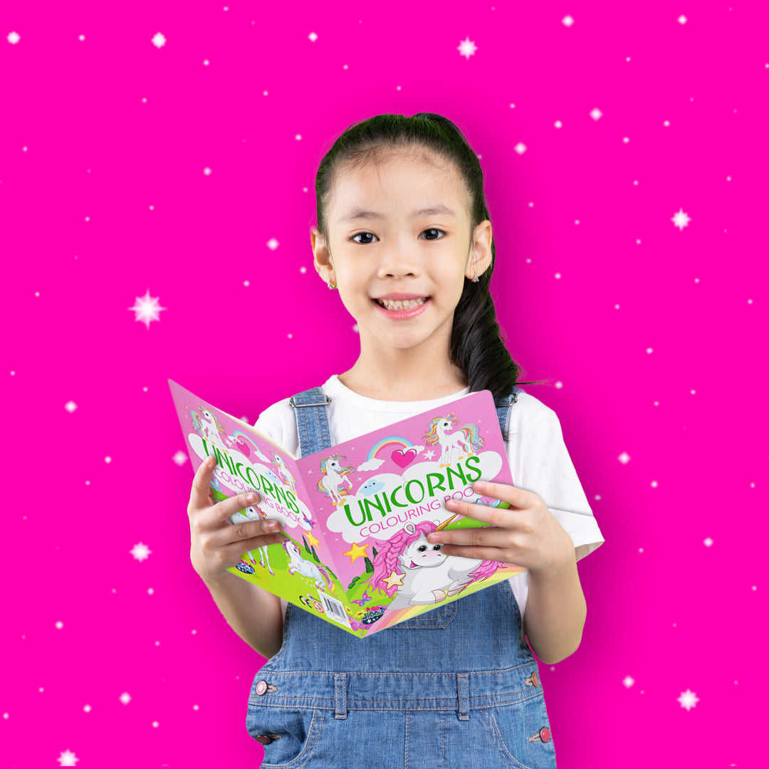 First Jiggle My Amazing Book of Colouring: Unicorns – A Magical Creative Adventure!